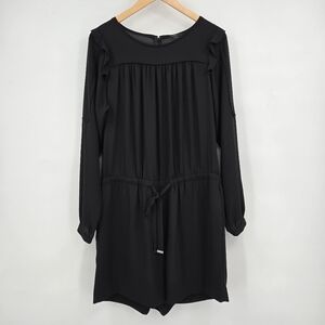 Elegant Black Women's Ann Taylor Loft Short Romper SIZE:Medium